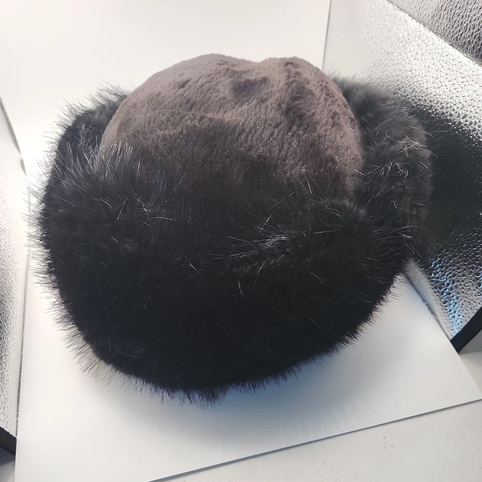 Fox меха шляпа высокого качества, моды, дизайнер, зимняя шляпа - Изображение 2 из 4