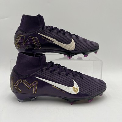 Mens Size 11.5 Nike ZM Superfly 10 Elite KM FG Grand Purple Football FQ8692 500