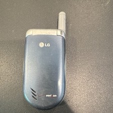 LG VX3200 Silver Flip Phone Verizon CDMA Used - Untested As Is Parts