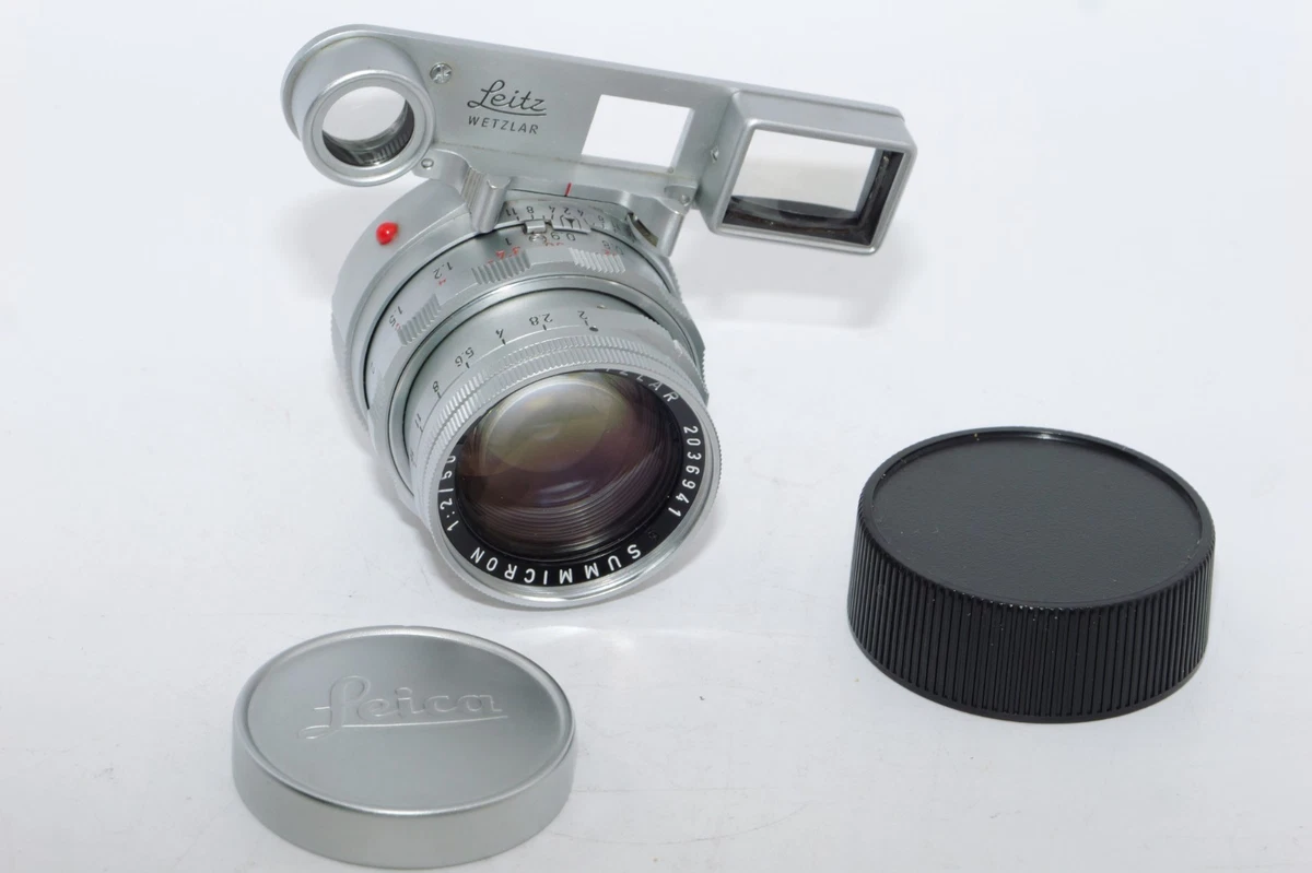 Leica Summicron-DR 50mm f2 lens. Leitz CLOSE-UP Eyes. Leica M3