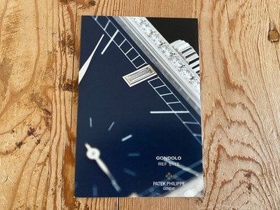 Folleto - Dossier sheet PATEK PHILIPPE Ficha de dosier - GONDOLO Ref. 5112