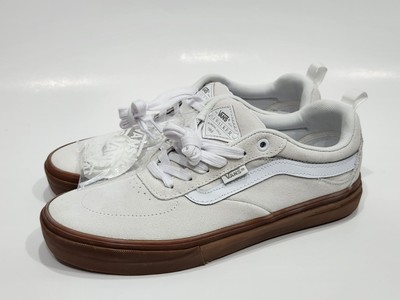 Vans Men's Kyle Walker Suede Low Top Sneaker Blanc De Blanc/Gum