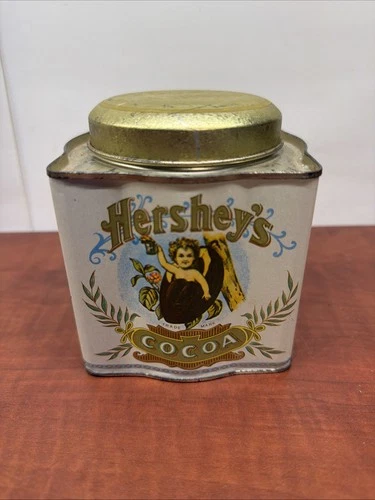 Vintage Hersheys Cocoa Metal Tin