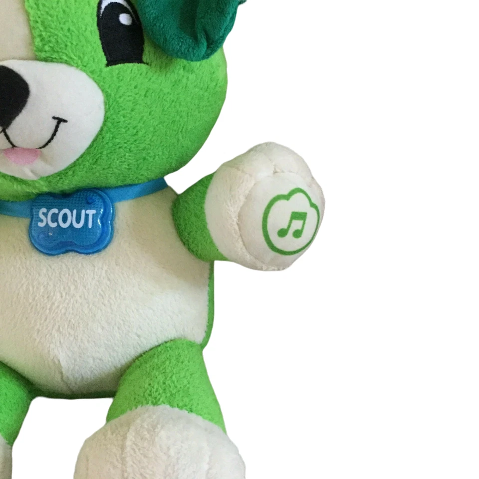 LeapFrog Interactive Plush Puppy Dog My Pal Scout Educational Baby Toddler 13 in - Image 4 of 4
