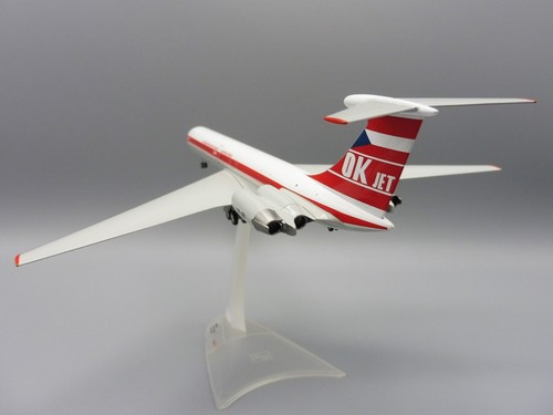 ILYUSHIN IL-62M CSA Czechoslovak 1/200 Herpa 572316 Iljuschin Ильюшин IL-62 Air - Picture 6 of 12