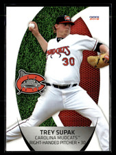 Trey Supak 2018 Carolina Mudcats Team Set