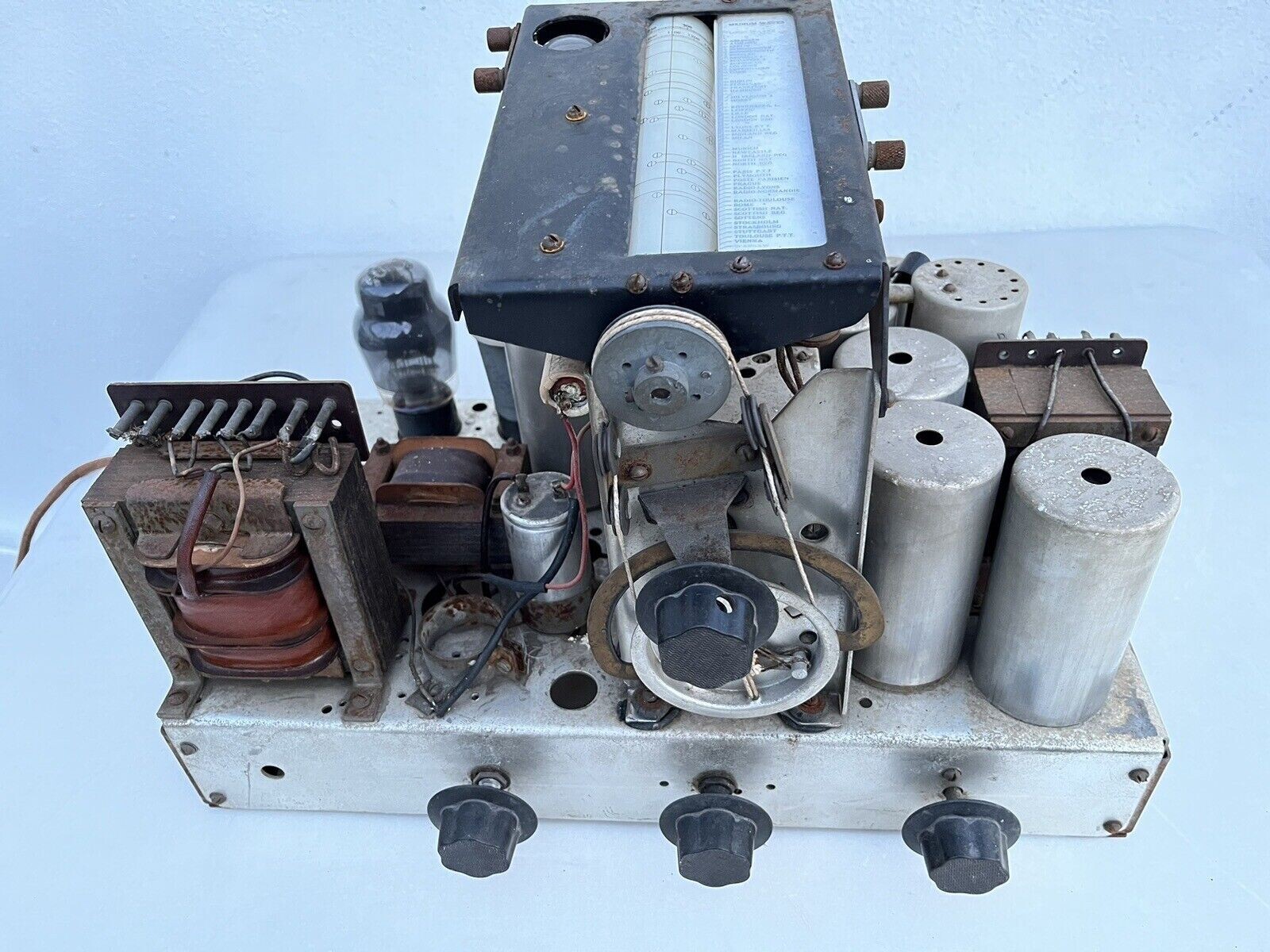 Murphy Valve Radio Amplifier Chassis eBay