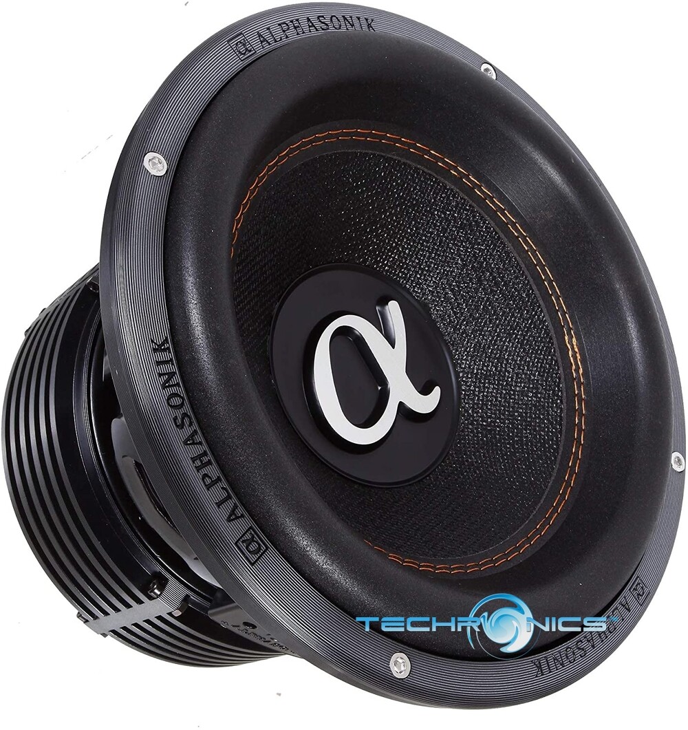 ALPHASONIK VSW810 СЕРИИ VENUM 800 10 3300 Вт MAX 1100 Вт RMS DUAL4 ОМ 39690₽