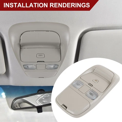 For 1998-2001 Dodge Ram 1500 2500 Overhead Console Dome Light Storage 55350657 - Bild 7 von 23