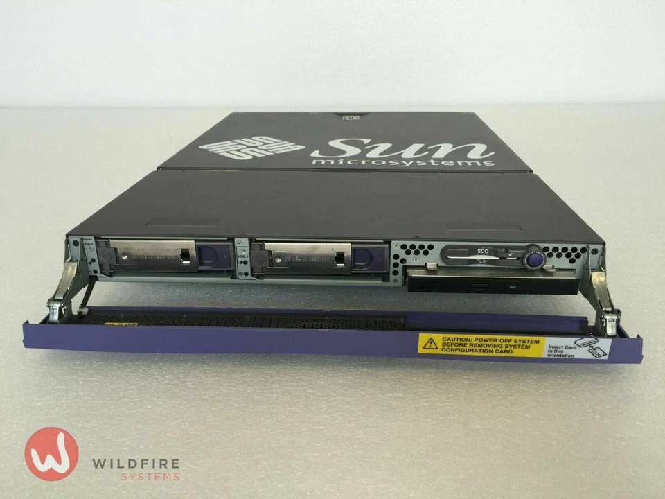 Sun Fire V210, 2x 1.06GHz, 2GB, 1x 73GB, PSU, Rackmount Kit - Image 2 of 4