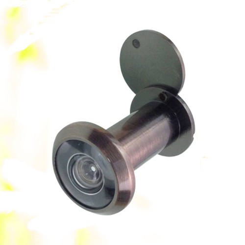 High-definition Door Mirror Cat Eyes Copper Viewer Large Viewing Angle Pinhole - Picture 6 of 11