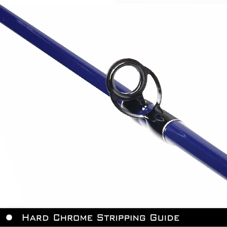 Caña de pescar con mosca 9' 8WT carrete de mosca de eje grande WF línea de mosca flotante combo principiante Foto 4 de 4