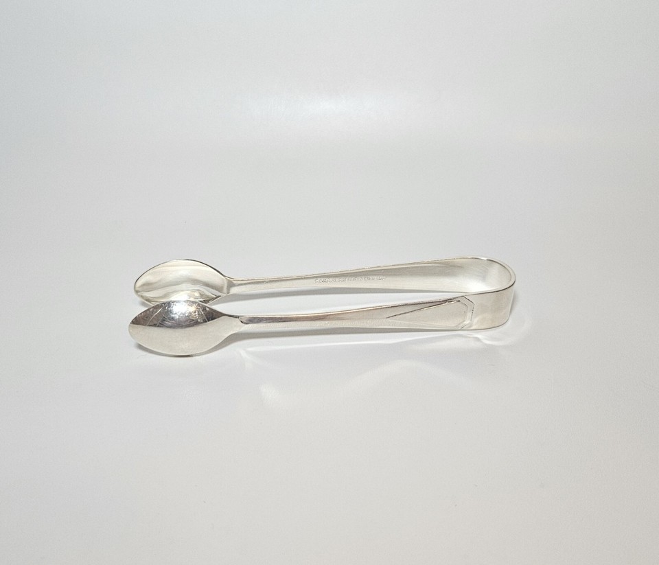 Vintage EPNS Silver Plated Sheffield Sugar Lump Tongs eBay