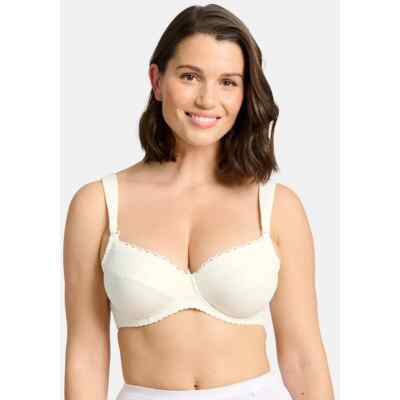 SANS COMPLEXE New Calin Nursing Bra Size 36E Organic Cotton Maternity RRP £31