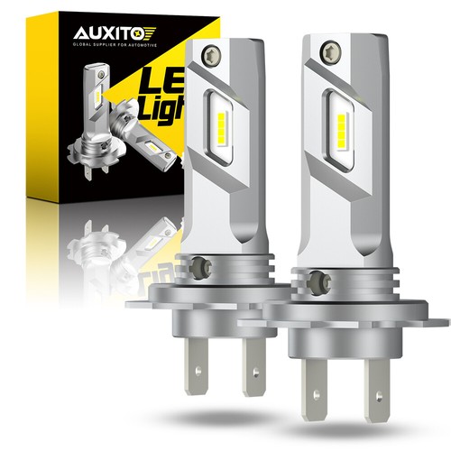 LED Headlight AUXITO H1 Bulb Kit - 6500K Super White, High/Low Beam, 2 Bulbs, CANbus Ready Auxito Led Headlight - Foto 3