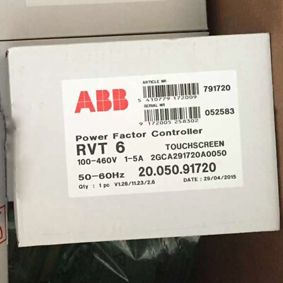 1 piece new abb power factor controller RVT-6 Free ship