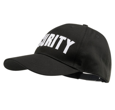 Brandit Security Cap Baseballcap Schirm Mütze Schwarz