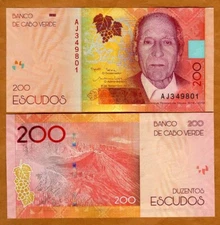 Cape Verde, 200 Escudos, 2019 (2021), P-New, UNC redesigned on paper