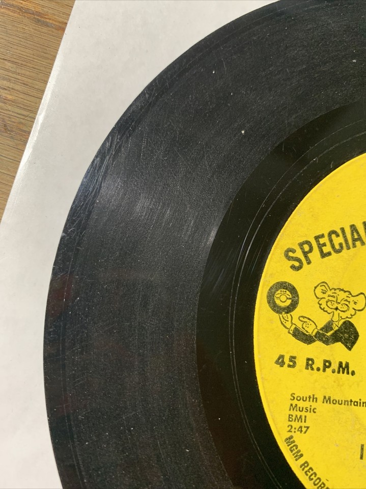 RARE COLLECTABLE 45 RPM: Special Disc Jockey Record NEVER AGAIN The ...