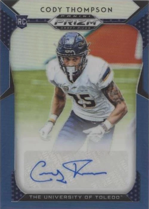 Blue Prizm Autographs