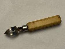 Vintage Can Bottle Opener Wooden Handle Edlund Co Inc Burlington Vermont VT