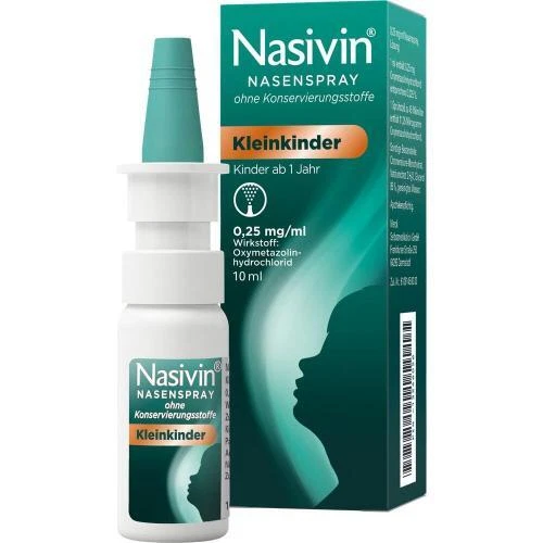 WICK PHARMA - ZWEIGNIEDERLASSUNG DER PROCTER & GAMBLE GMBH 3x NASIVIN Nasenspray ohne Konservierungsstoffe für Kleinkinder 10ml 13246056