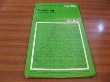 DRUMBEG NC 03/13 1:25 000 PATHFINDER SERIES ORDNANCE SURVEY MAP 