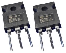 2 x TIP3055 NPN Power Transistors TO-247 100V 15A High Gain UK Stock