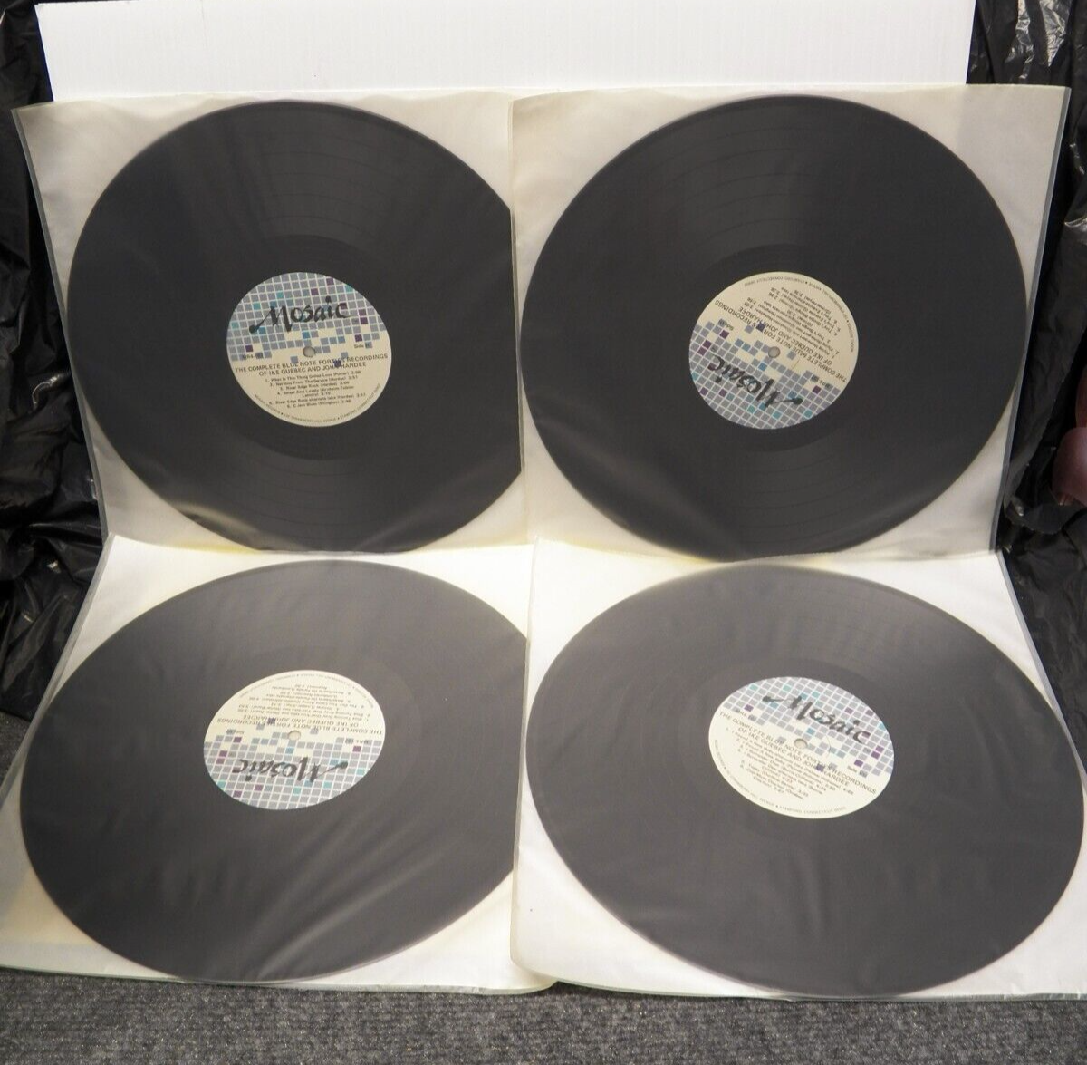 4xLP Box Set Complete Blue Note Forties Recordings Of Ike Quebec