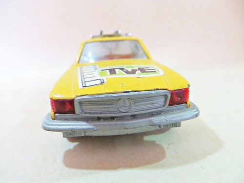 GUISVAL 'MERCEDES 350SL TVE'. 1:37. YELLOW. SPAIN. GOOD/ORIGINAL/VINTAGE - Picture 2 of 6