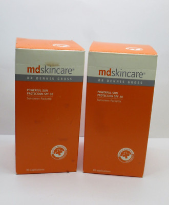 DR DENNIS GROSS POWERFUL SUN PROTECTION SPF 30 60 SUNSCREEN PACKETTES (LOT 2)