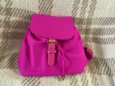 Stoney Clover Lane Adult Mini Flap Backpack Fuschia NWOT