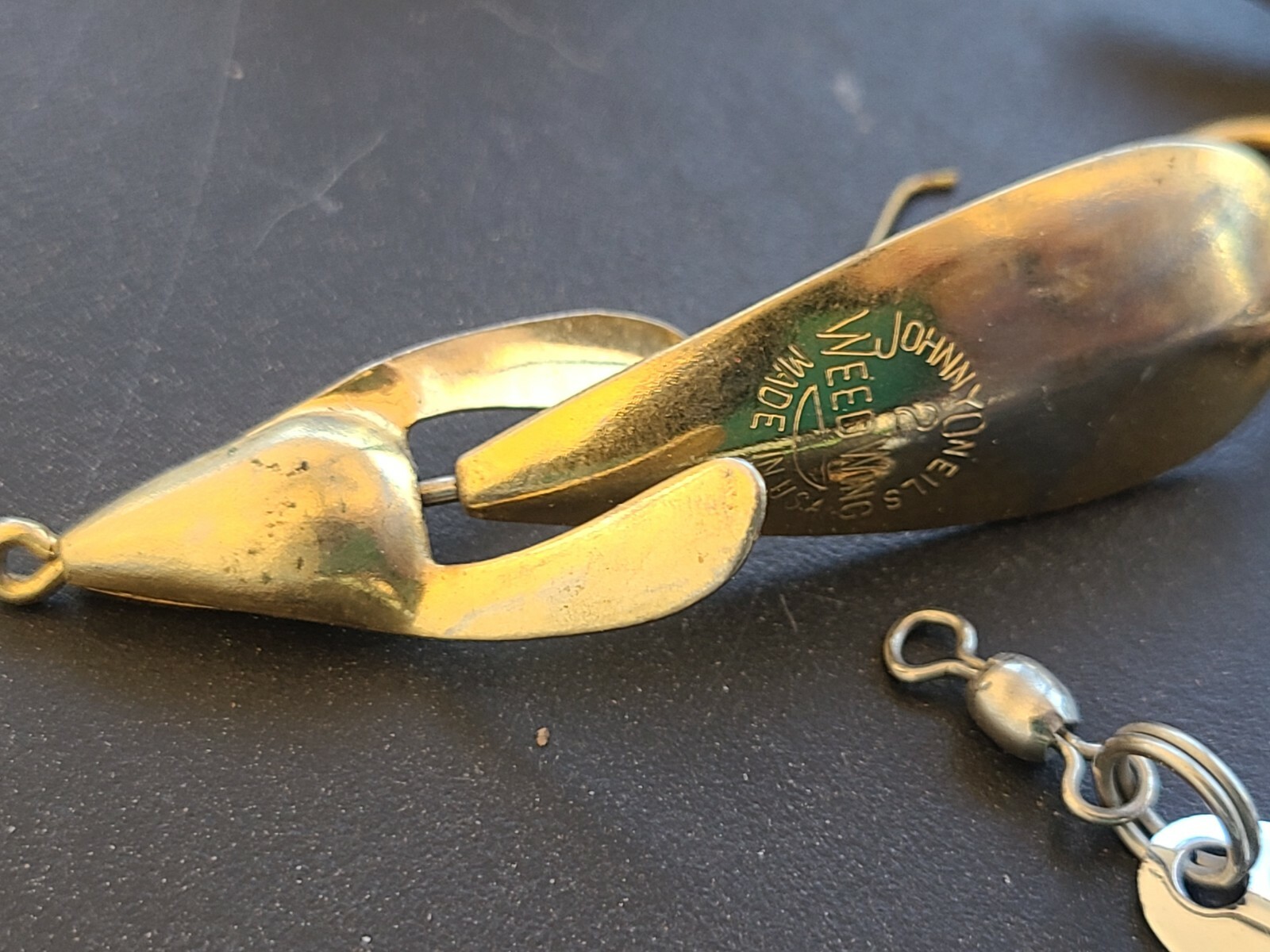 Yakima Bait  Co  KINGFISH SPINNER ONEAL Weedless Mouse, Red Eye,Sidewinder Tobis