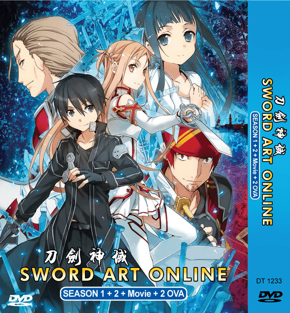 dvd anime sword art