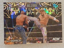 #81 WILL OSPREAY 2026 Upper Deck AEW Allure IN ACTION AEW LOGO 178/199