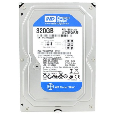 Western Digital WD3200AAJB PATA(IDE/ATA) 320GB 7200RPM 8MB 3,5'' Zoll