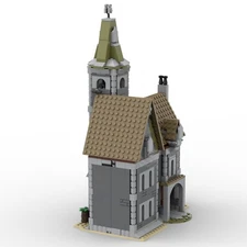 Hot Sale Gothic Style Haunted House Manor Model with Full Interior 1082