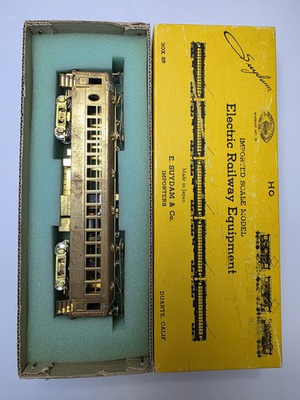 #ad HO Brass Suydam PE Pacific Electric quot;San Berdoo Twelvequot; Steel Interurban Coach $198.89