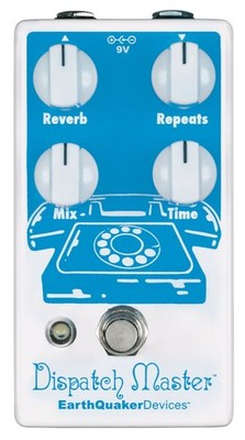 EARTHQUAKER DEVICES DISPATCH MASTER V3 HI-FI DIGITAL DELAY AND REVERB PEDAL :