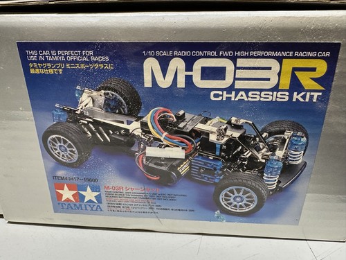 Vintage Tamiya M03R M03 R CHROME Plated limited Edition kit 1/10 Rc rare NIB - Picture 2 of 3