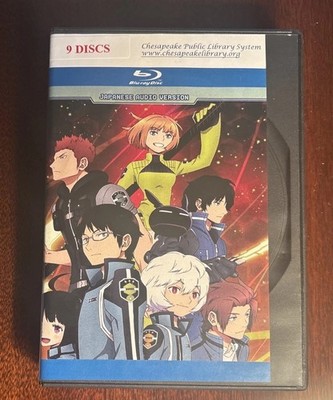 World Trigger Season 1 Complete Collection (Blu-Ray) Eps. 1-73, 9 Discs, Library
