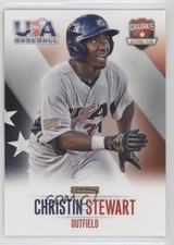 2014 Panini USA Baseball Box Set Collegiate National Team Christin Stewart 6u5