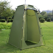 Portable Pop Up Privacy Shower Tent Changing Room for Camping Beach Toilet I1V5