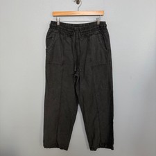 AERIE high waisted utility pant in charcoal gray size M Medium Womens Pull On