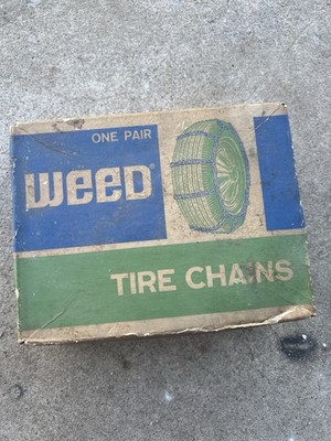 Weed P 1254  Tire Snow Winter Chains  Passenger Car Auto American Chain