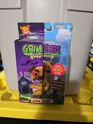 Grimlings Fingerlings Junk Yard Pug. By Wowwee Interactive Animal Toy - New 