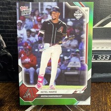 2026 TOPPS Now Road To Opening Day Ketel Marte #OD-252 Arizona Green Foil /99