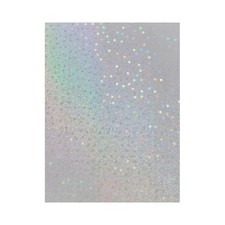 50Pcs Holographic Star Stickers Glitter DIY Scrapbook Craft Journaling Decals