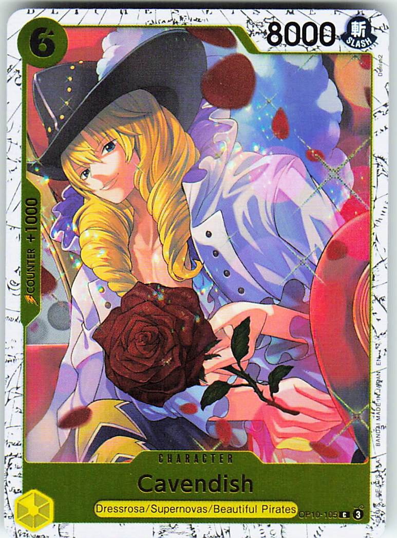 Cavendish - (Pirate Foil) C Premium Booster -The Best- Vol. 2 OP10-105 NM