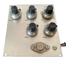 GAIN Control Panel Amplifier 5 Front Buttons